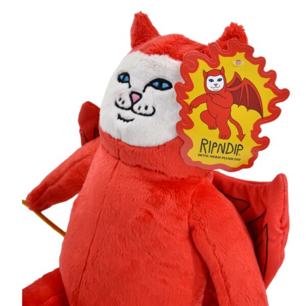 Ripndip Devil Nerm Plush Toy Red