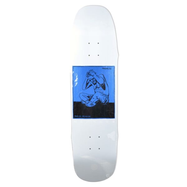 Madness Stressed R7 White Blue Tavola Da Skateboard 8.5"