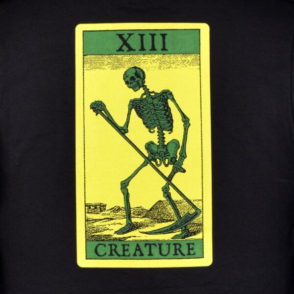 Creature Deathcard Regular T Shirt Black