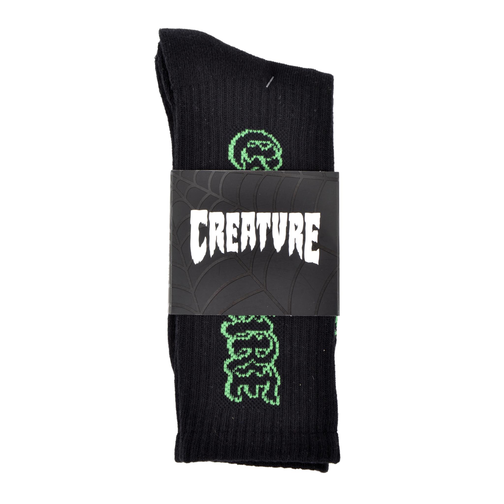 Creature Socks To The Grave Black