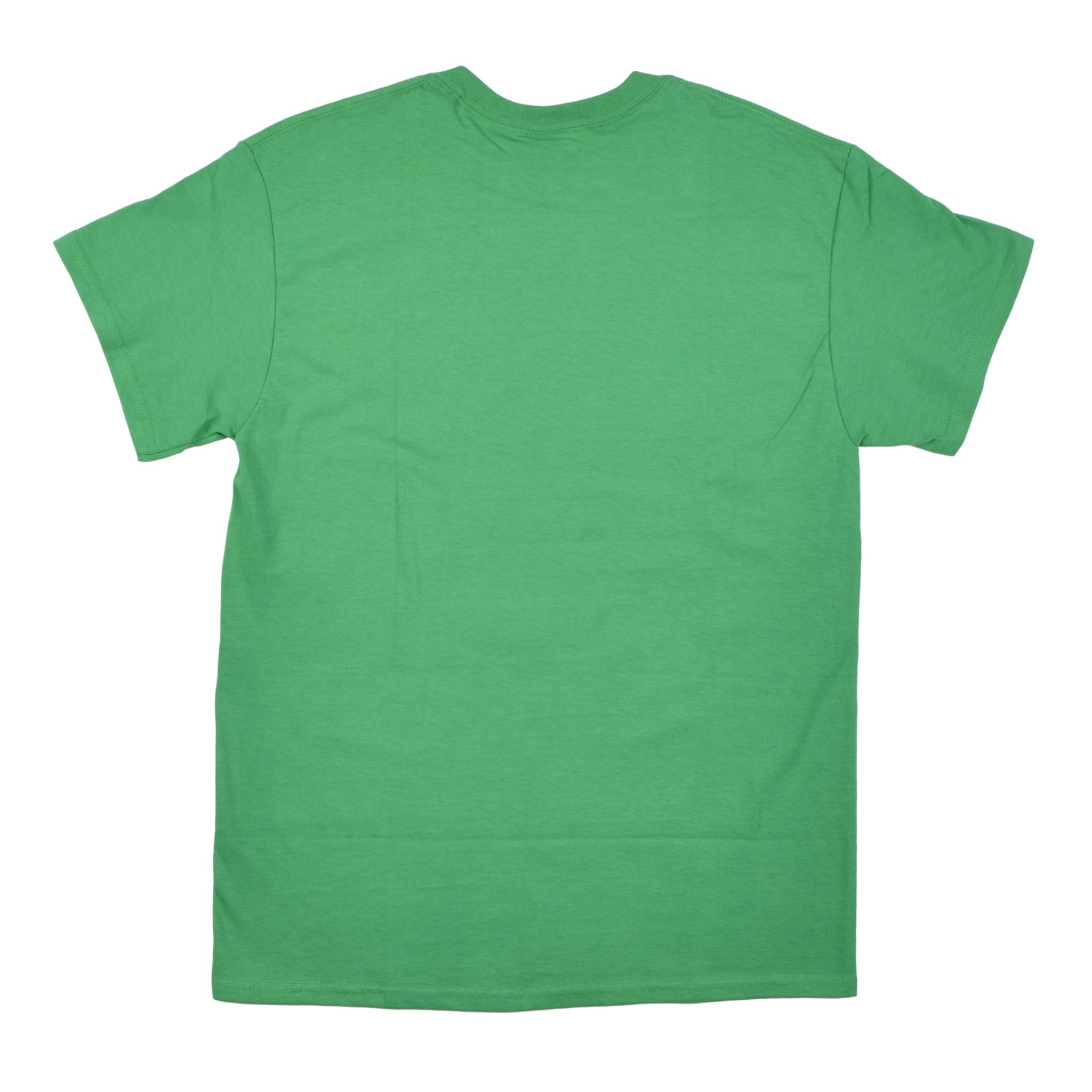 Real T Shirt Lower Green