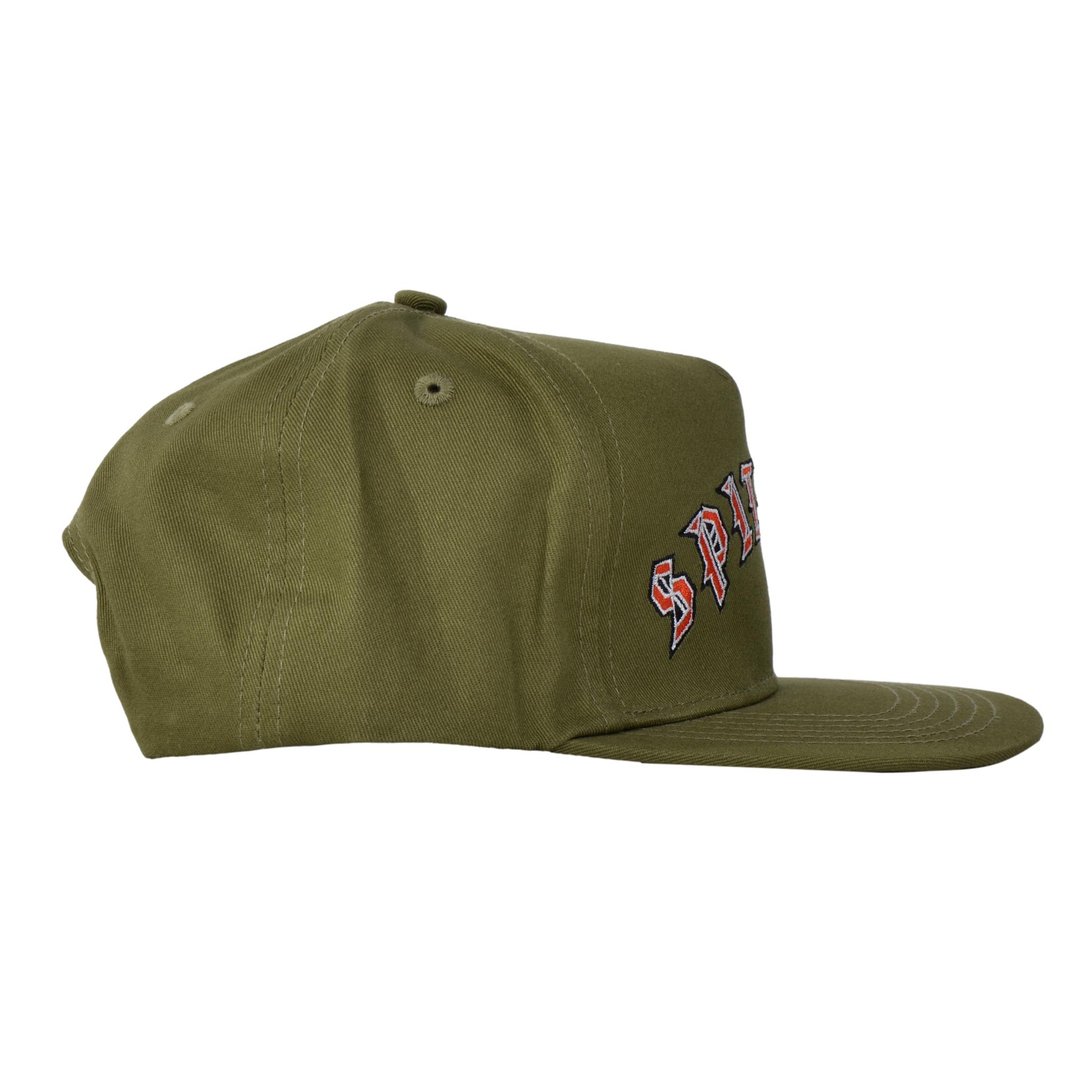 Spitfire Old E Cappellino Snapback Olive