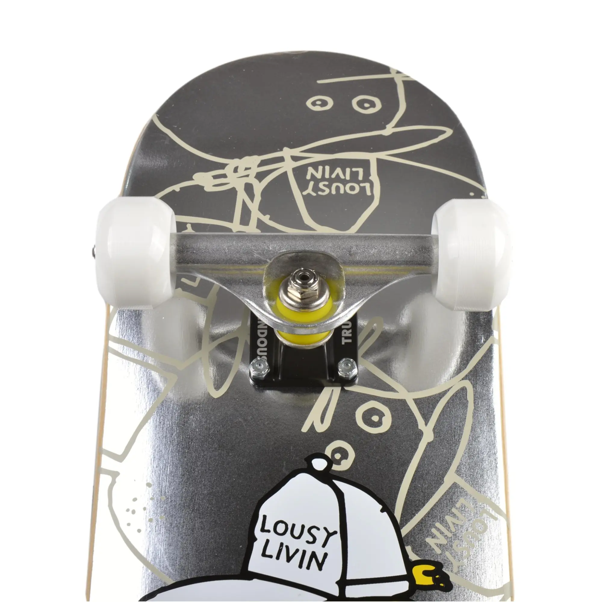 Inpeddo X Lousy Silver Lemon Skate Completo 7.75