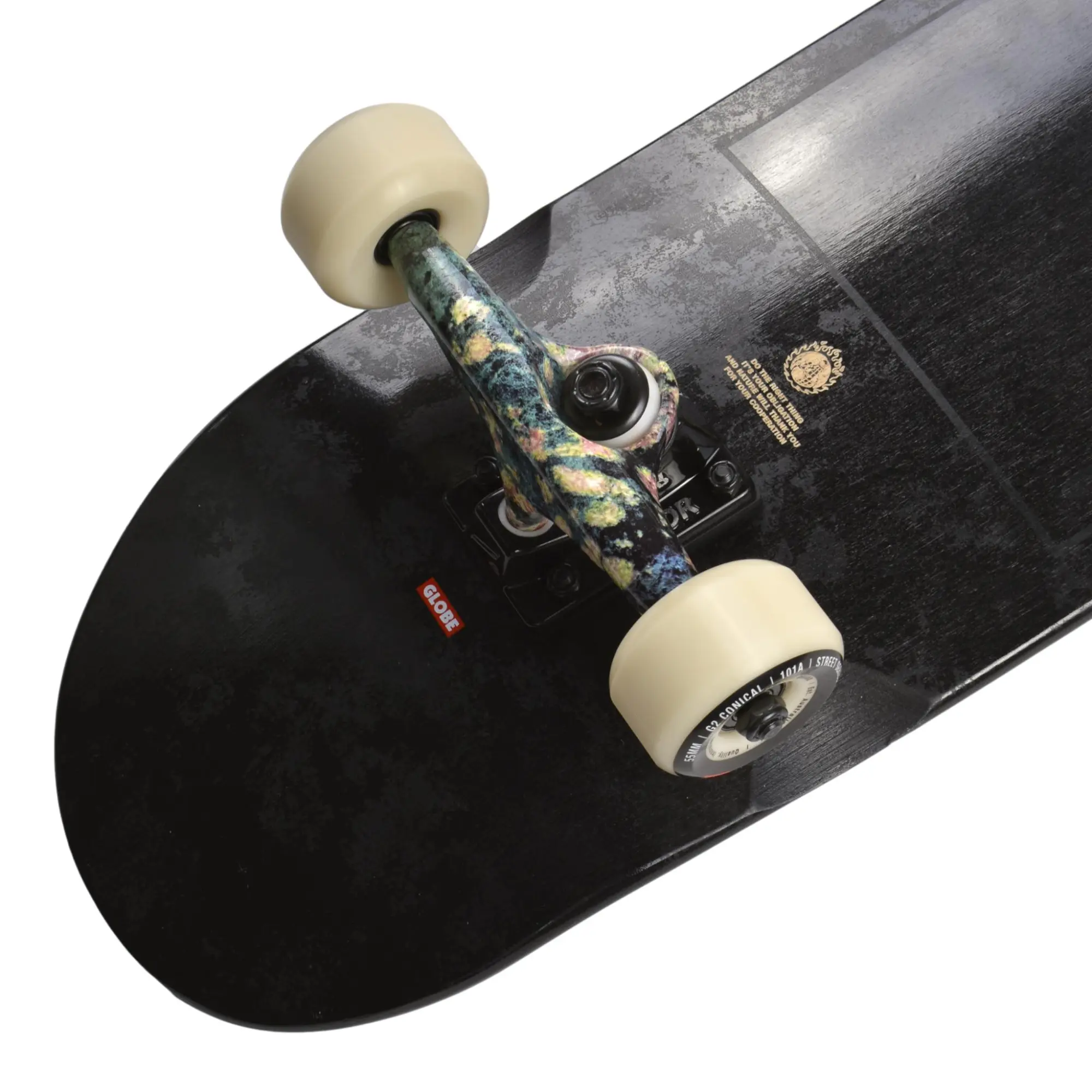 Skateboard Globe Completo Chisel Black 8.25