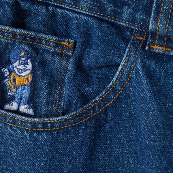 Pantaloni Denim '93 Dark Blue Polar