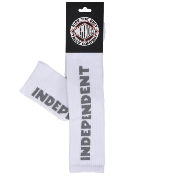 Independent Calze White Reflect Socks