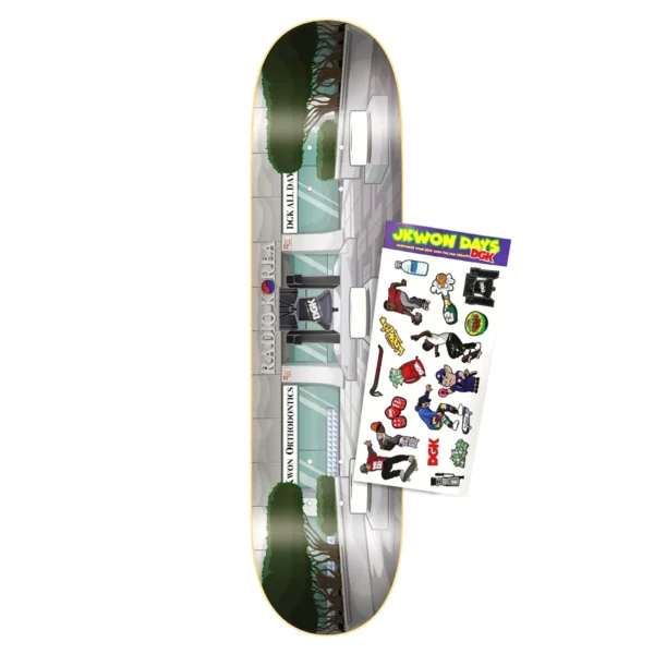 Dgk Tavola Skateboard Jkwon Days 8.25"