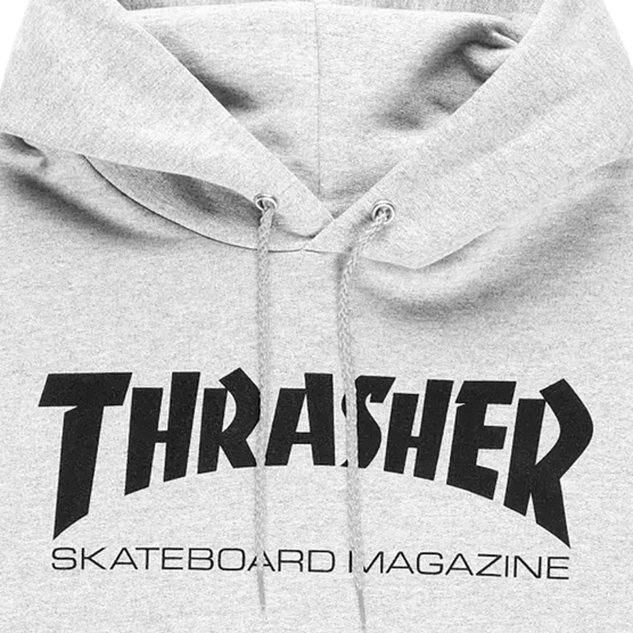 Thrasher Felpa Grey Skate Mag Hoodie