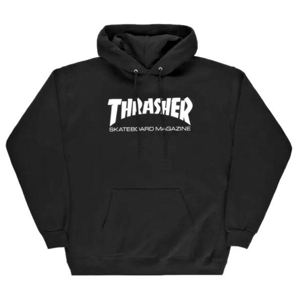 Thrasher Felpa Black Skate Mag Hoodie
