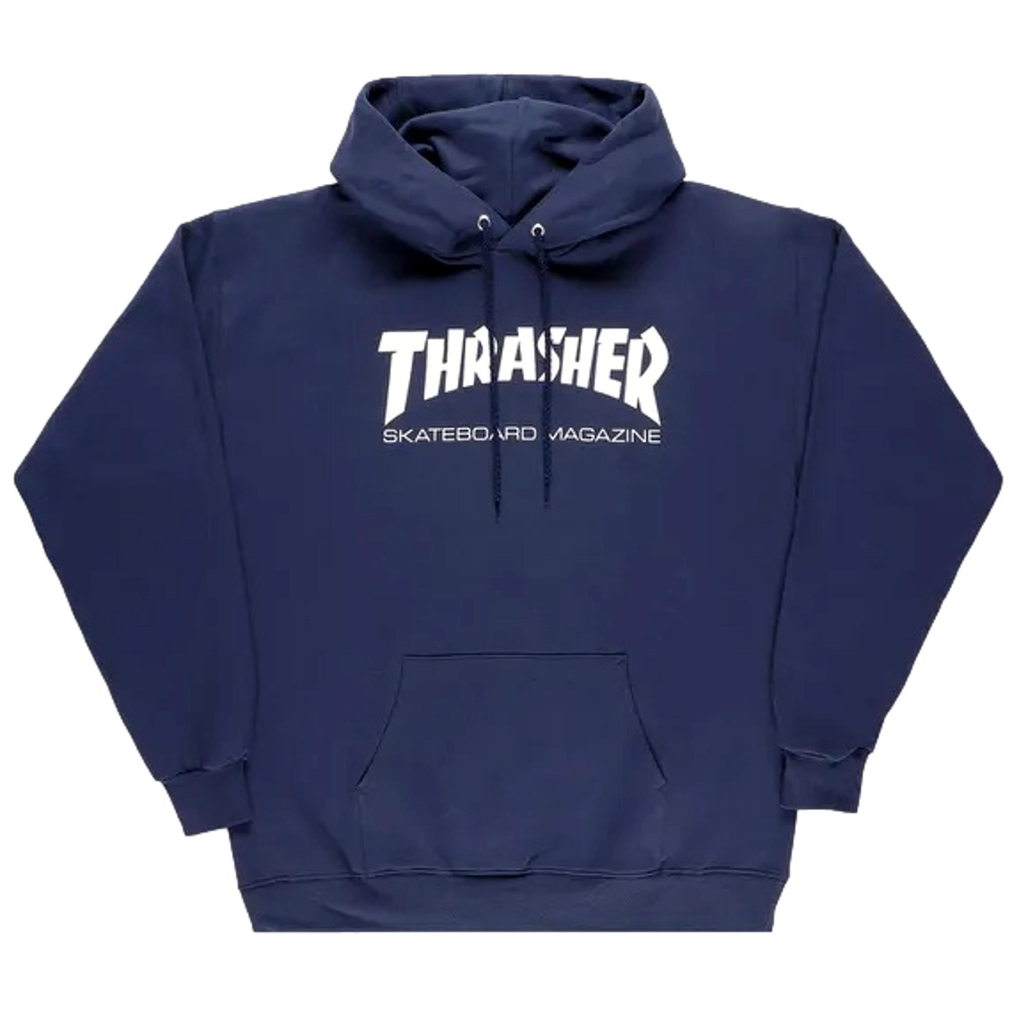 Thrasher Felpa Navy Skate Mag Hoodie