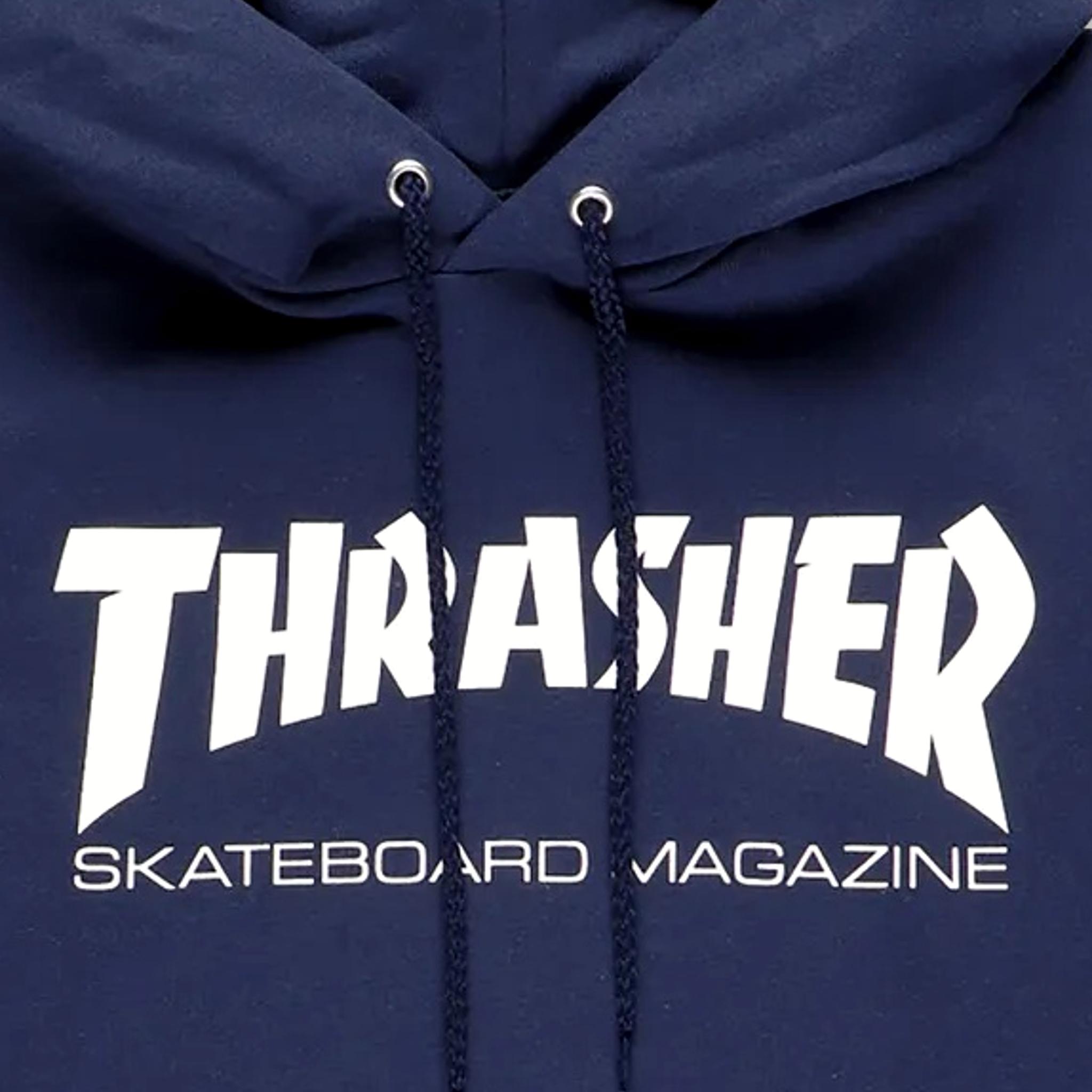 Thrasher Felpa Navy Skate Mag Hoodie