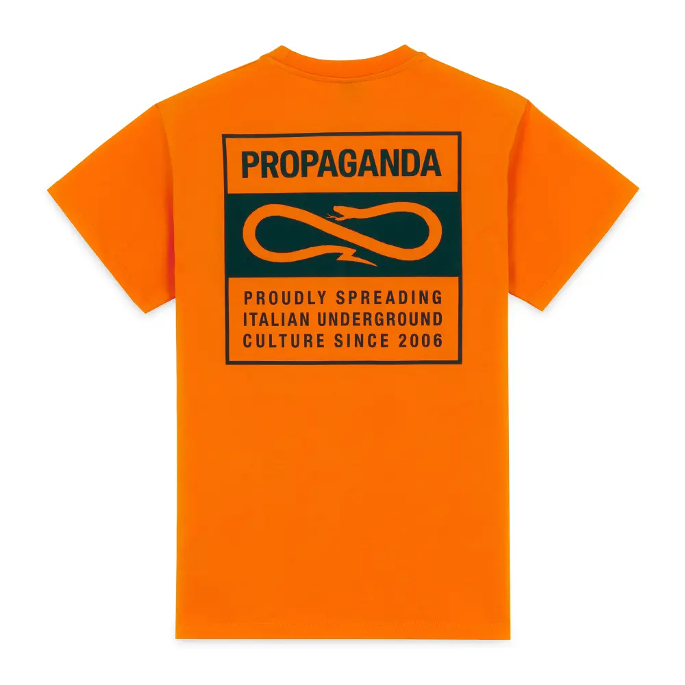 Propaganda Maglietta Label Arancione