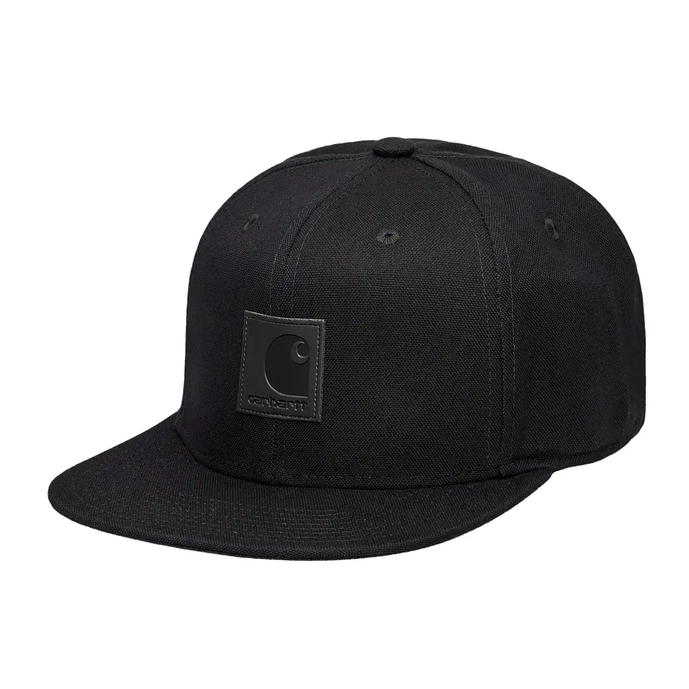 Carhartt Cappellino Logo Cap Black