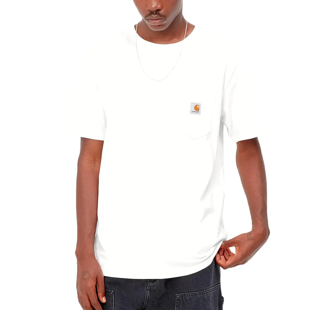 Carhartt Maglietta White Pocket T Shirt