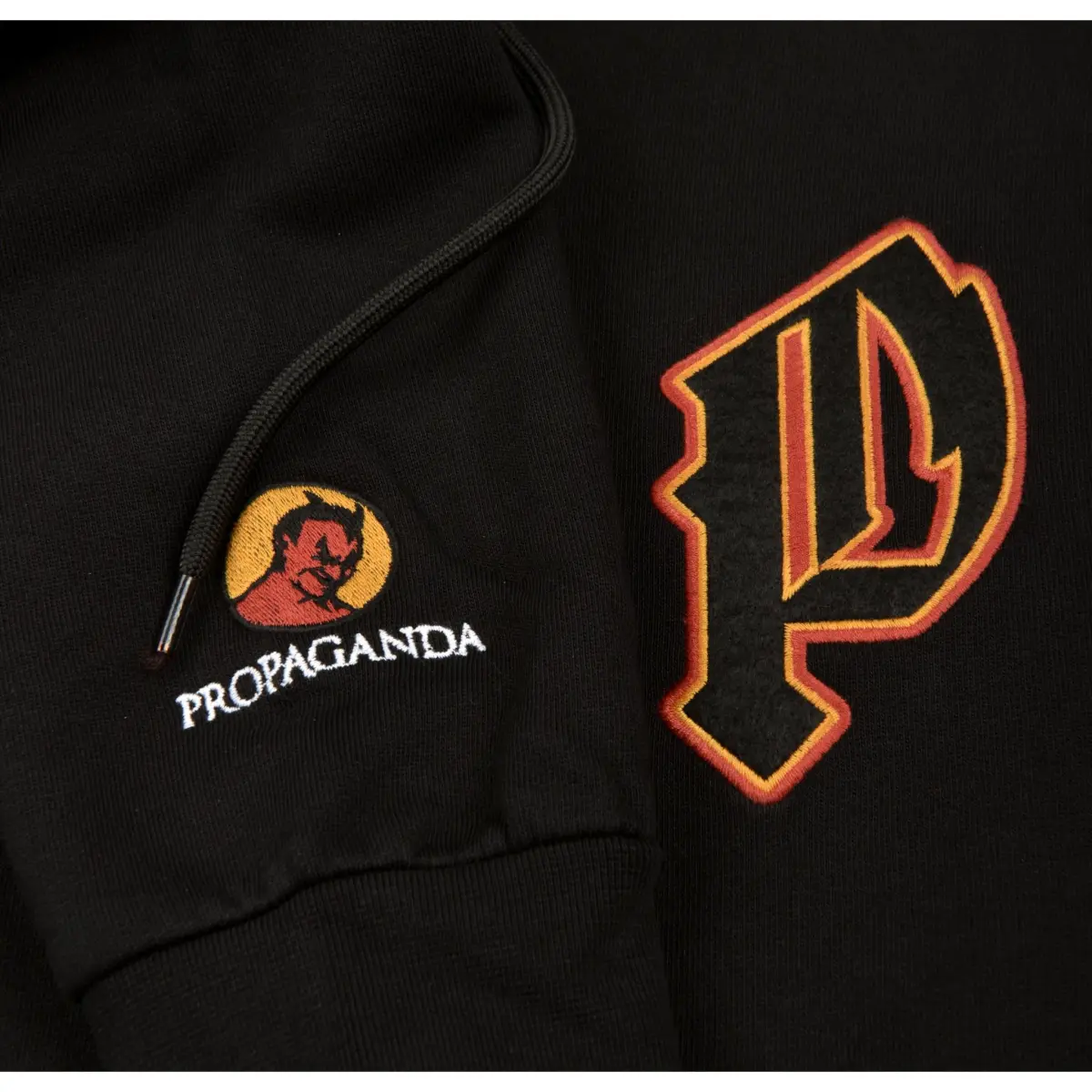 Felpa Propaganda Mefisto Black hoodie