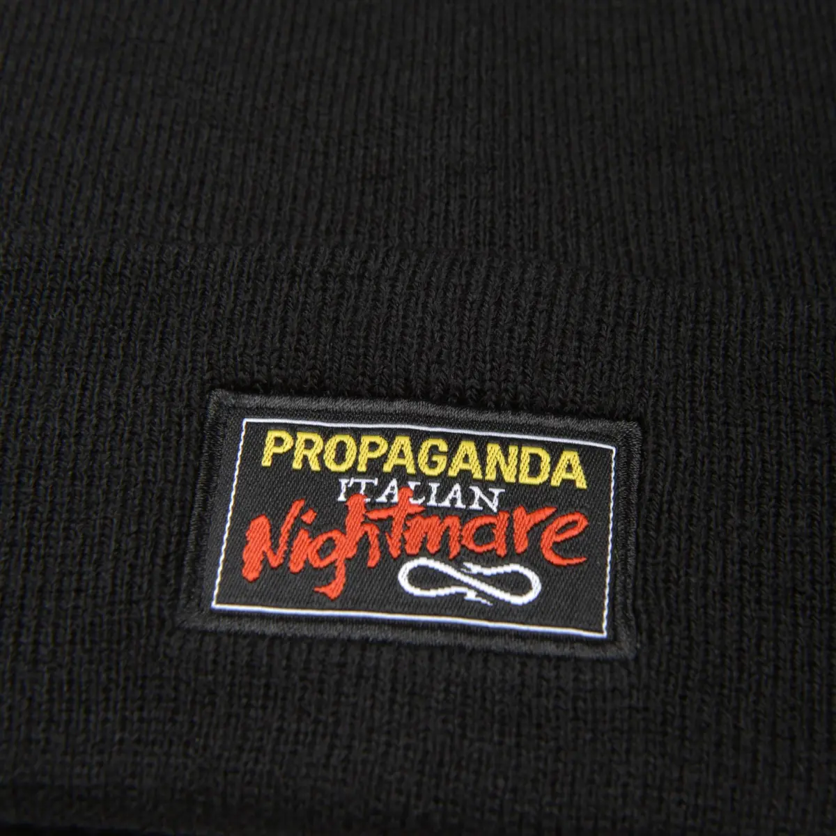 Propaganda Logo Nightmare Beanie Black