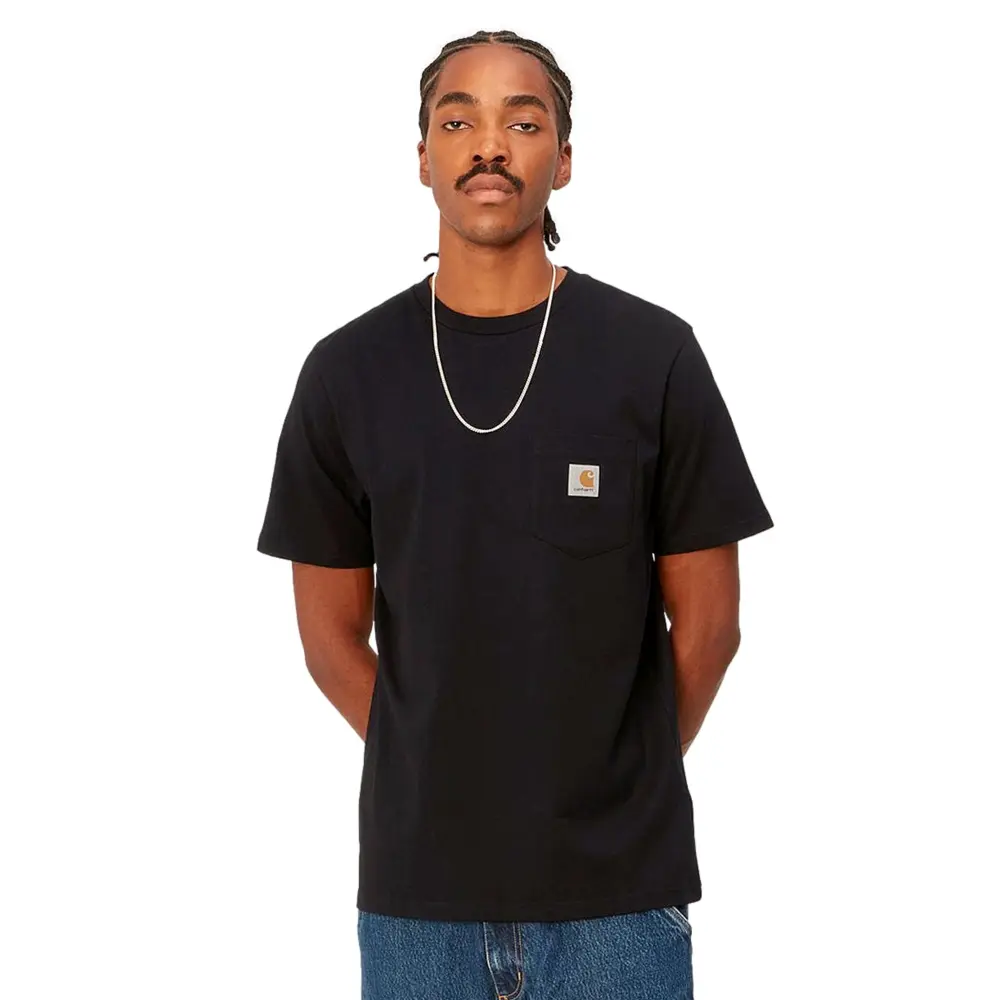 Maglietta Carhartt Black Pocket T Shirt