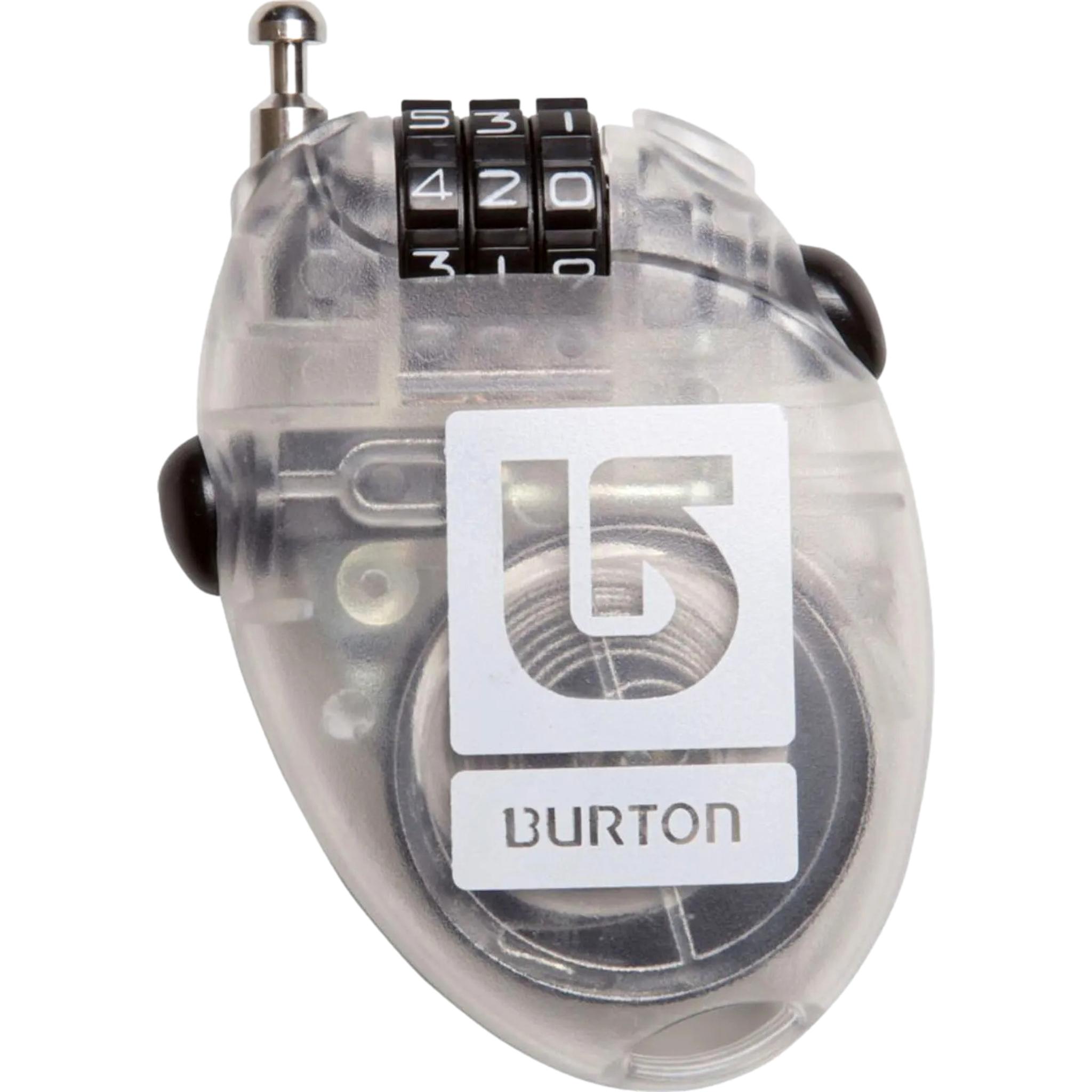 Burton Cable Lock Clear Number Combo