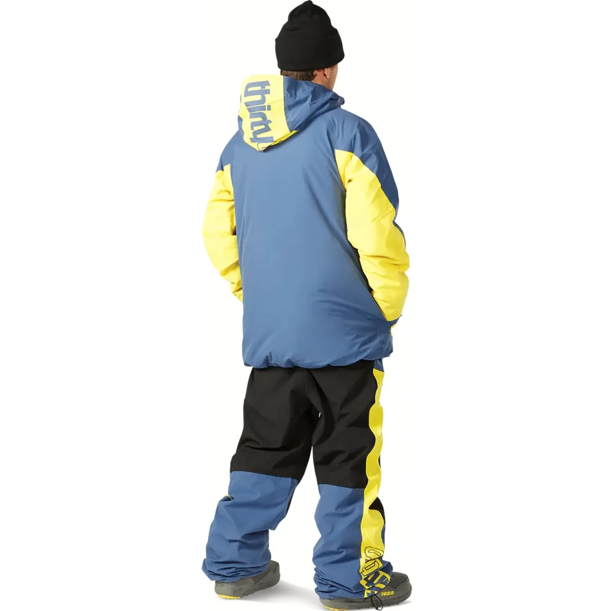 THIRTY TWO LASHED INSULATED JACKET BLUE YELLOW