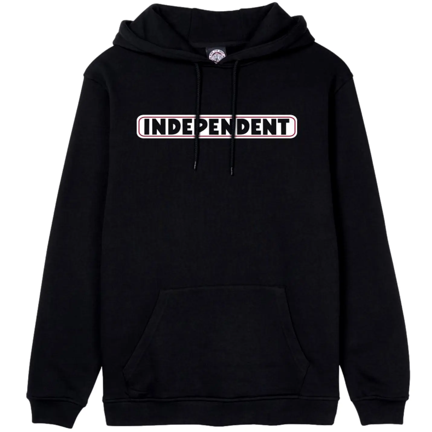 Independent hood bar logo black