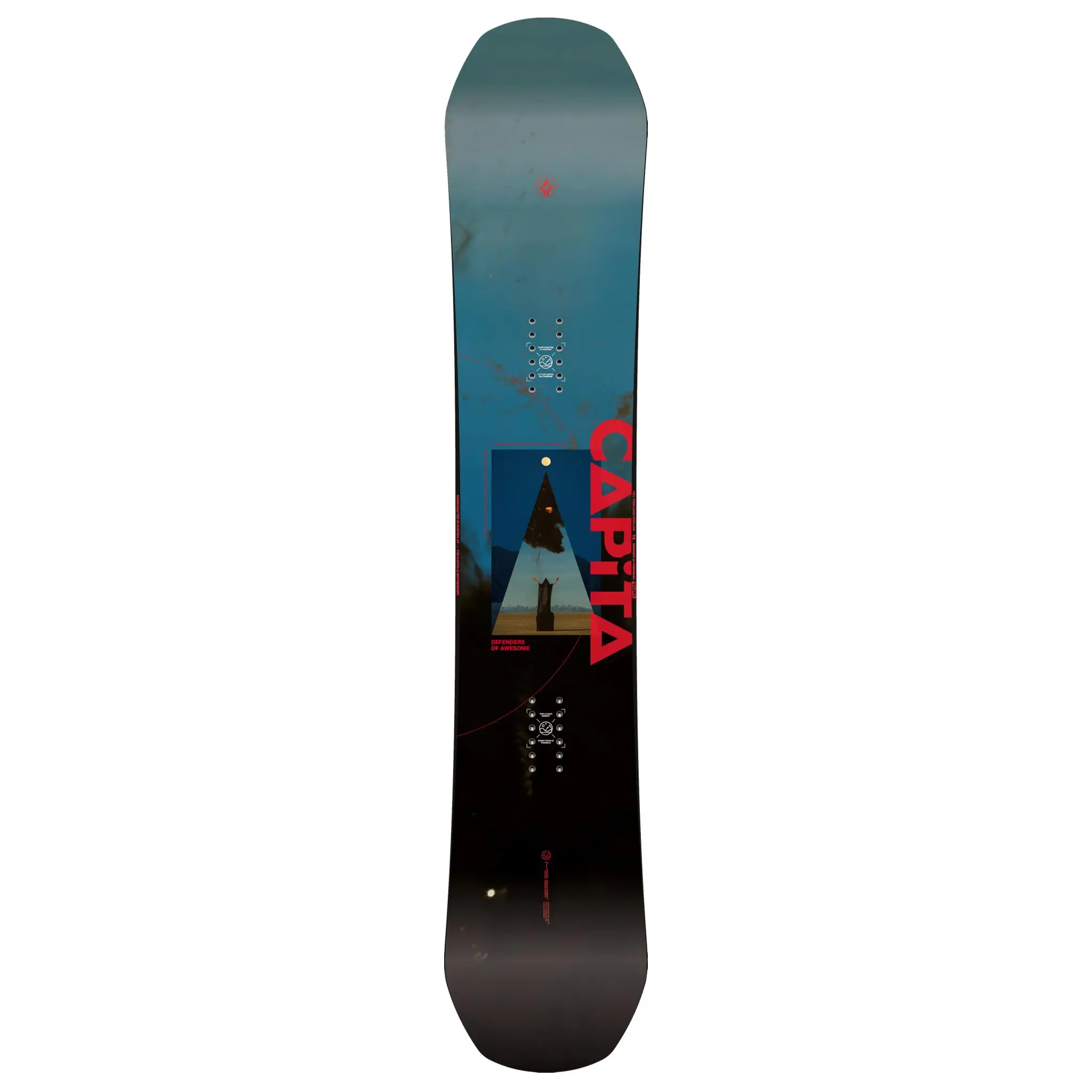 CAPITA DOA 154 SNOWBOARD DEFENDER OF AWESOME