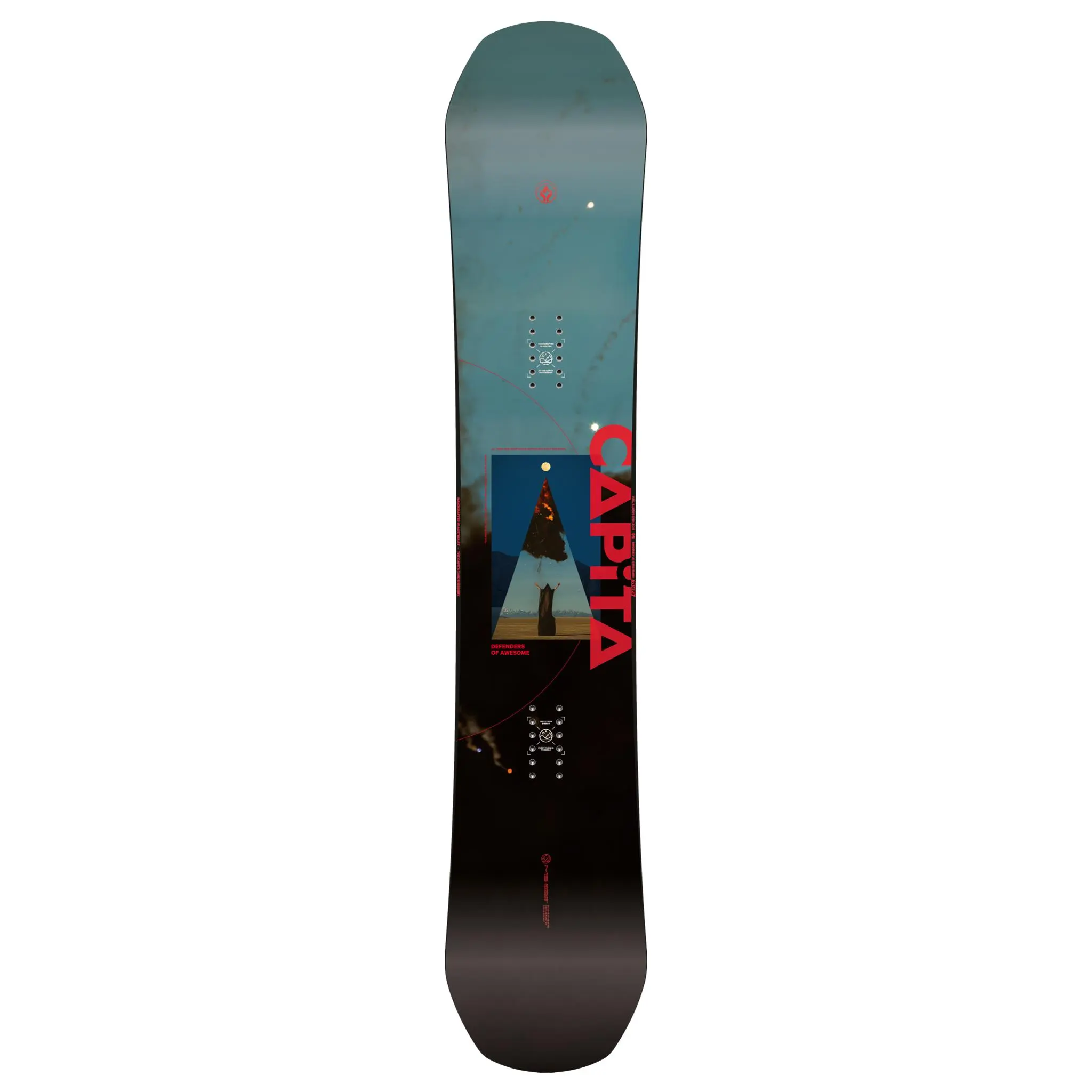 CAPITA DOA SNOWBOARD 156 DEFENDER OF AWESOME