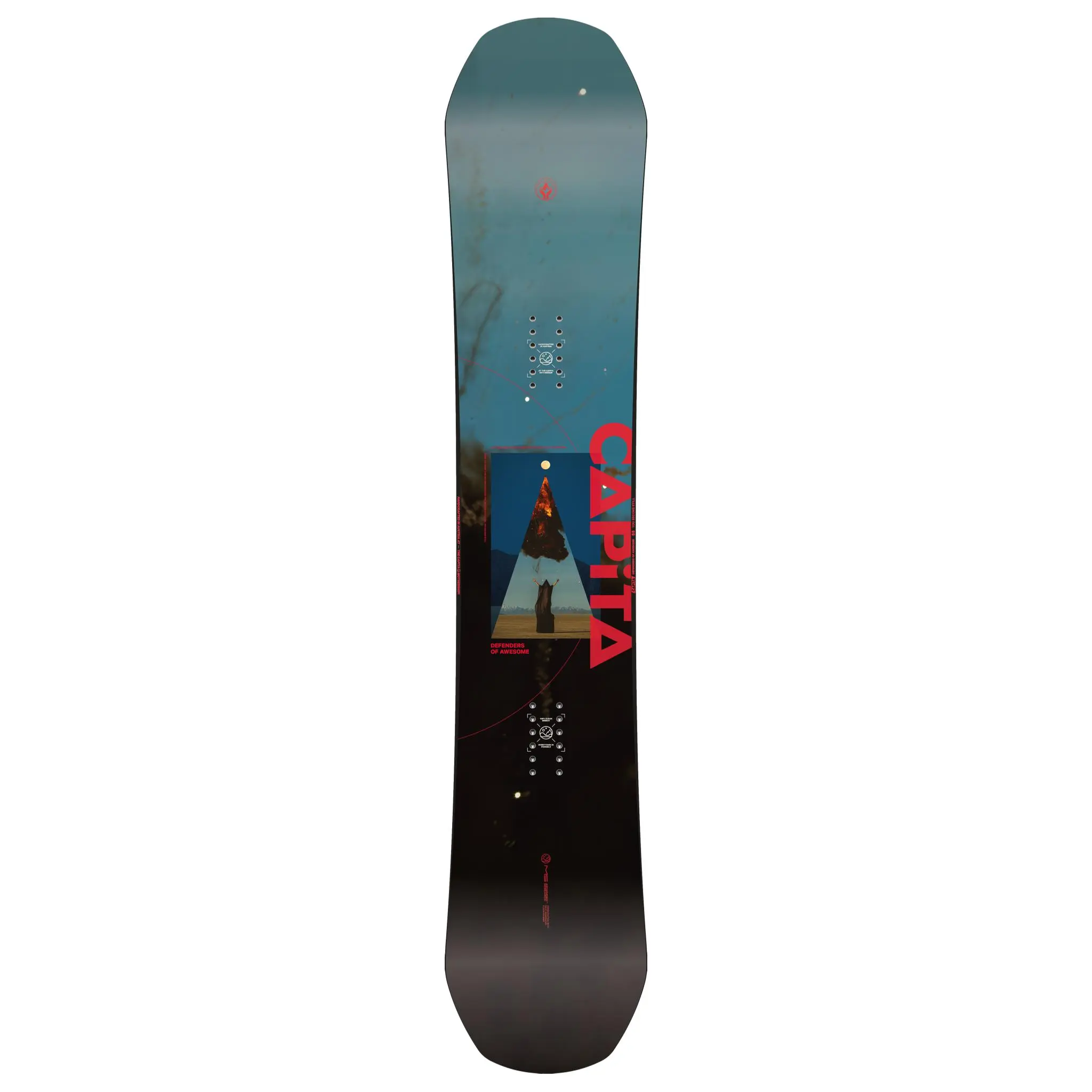 CAPITA DOA SNOWBOARD 158 DEFENDER OF AWESOME