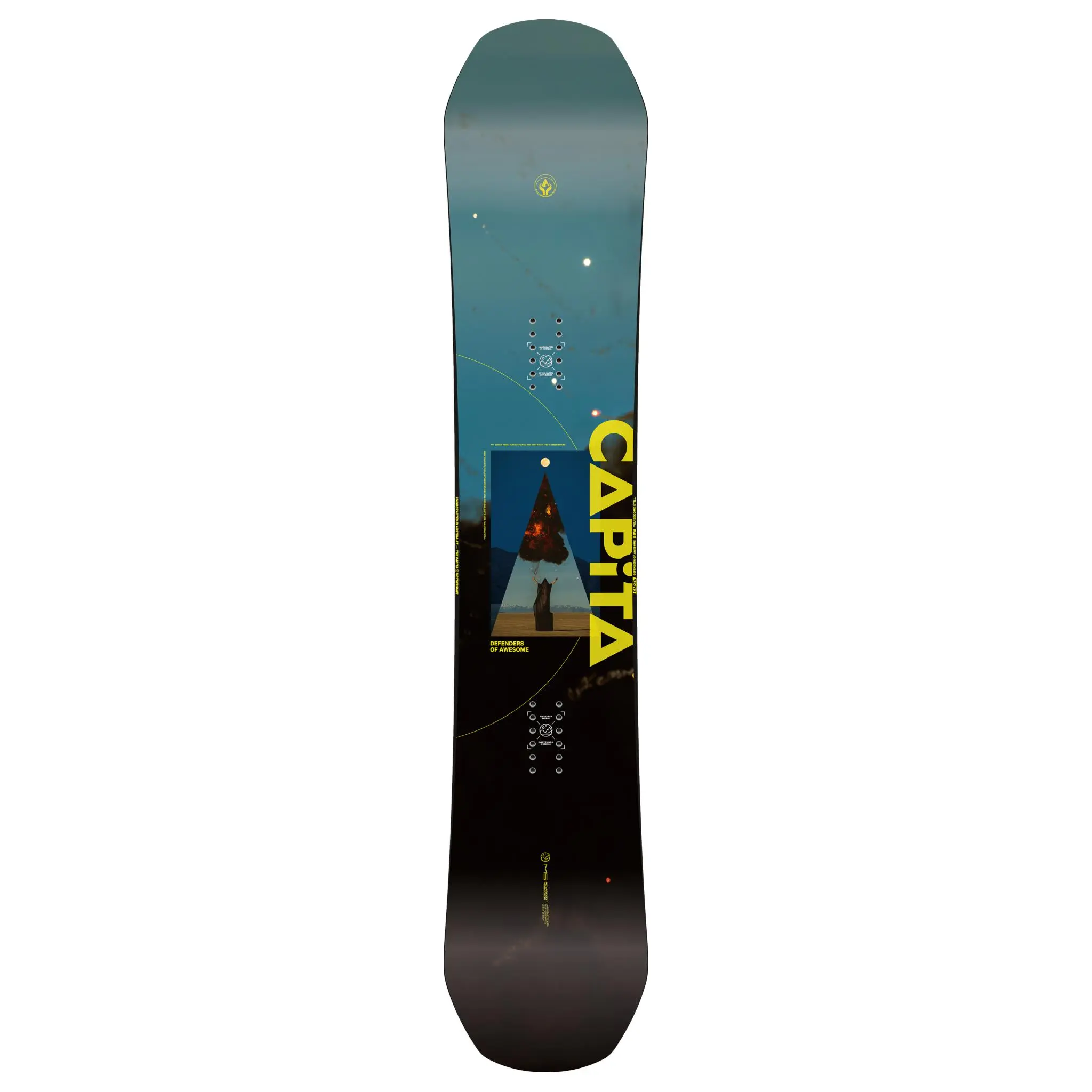 CAPITA DOA WIDE 159 SNOWBOARD DEFENDER OF AWESOME