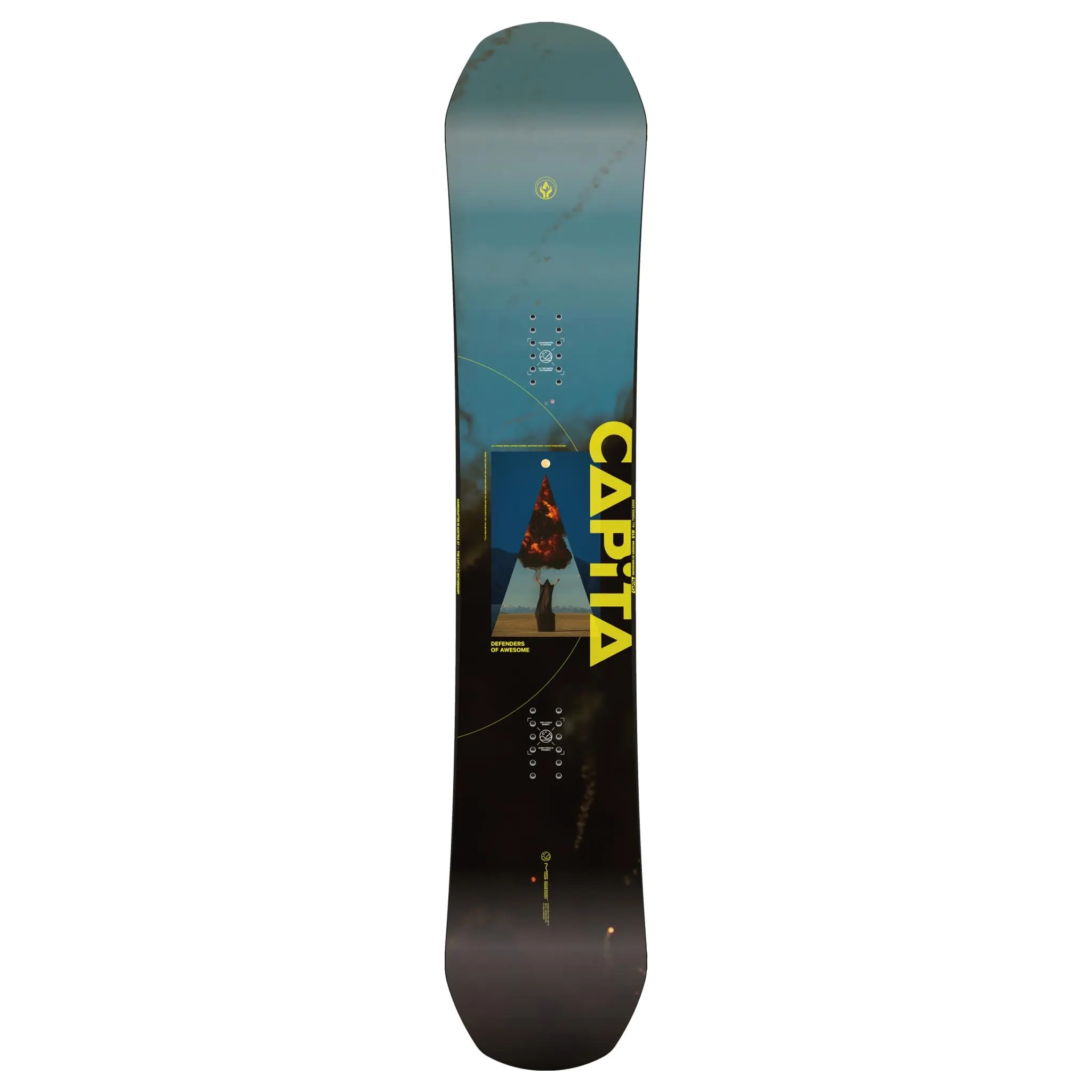 CAPITA DOA WIDE 161 SNOWBOARD DEFENDER OF AWESOME