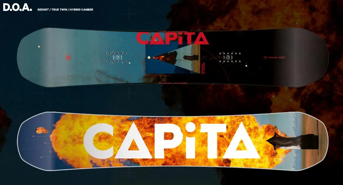 CAPITA DOA SNOWBOARD DEFENDER OF AWESOME