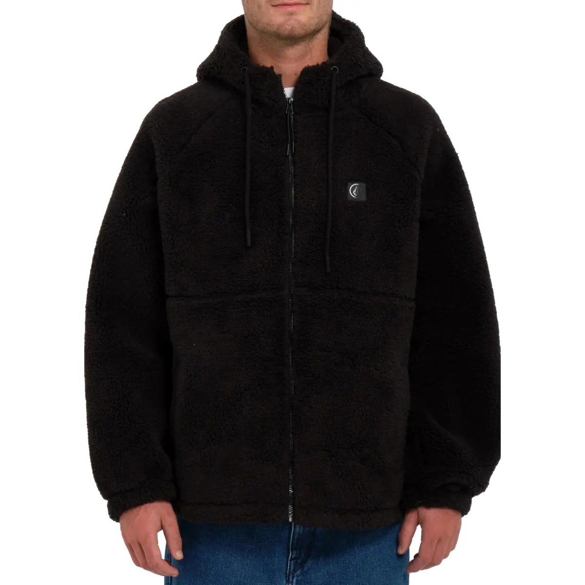 Volcom arstone zip fleece black