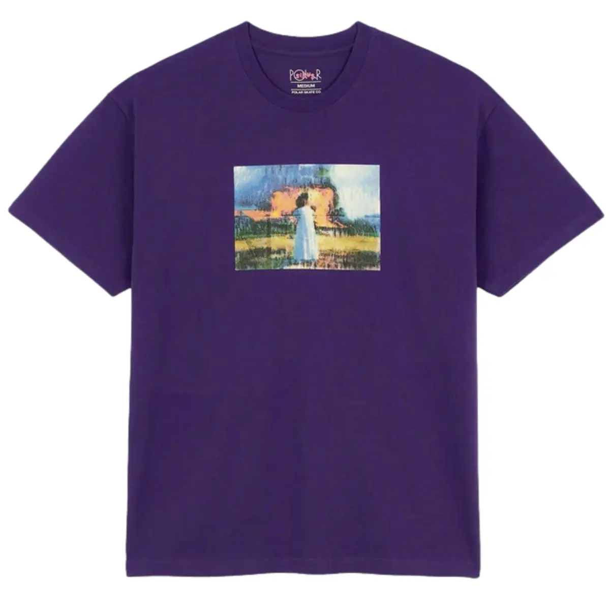 Polar Burning world Tee Purple T-shirt