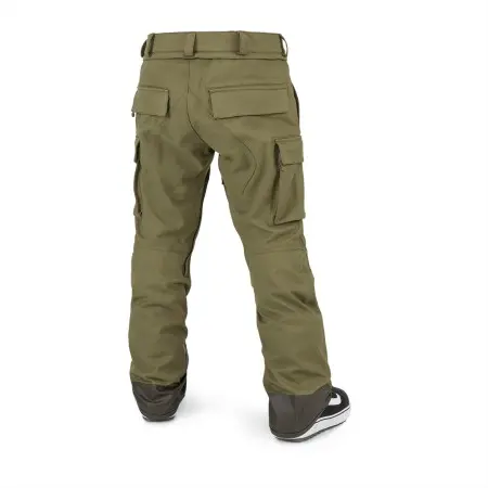 VOLCOM NEW ARTICULATED PANTALONE SNOWBOARD MILITARY