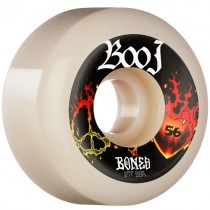 ruote skateboard bones brown warrior p5 sidecut bones skatepark formula 84b 56mm