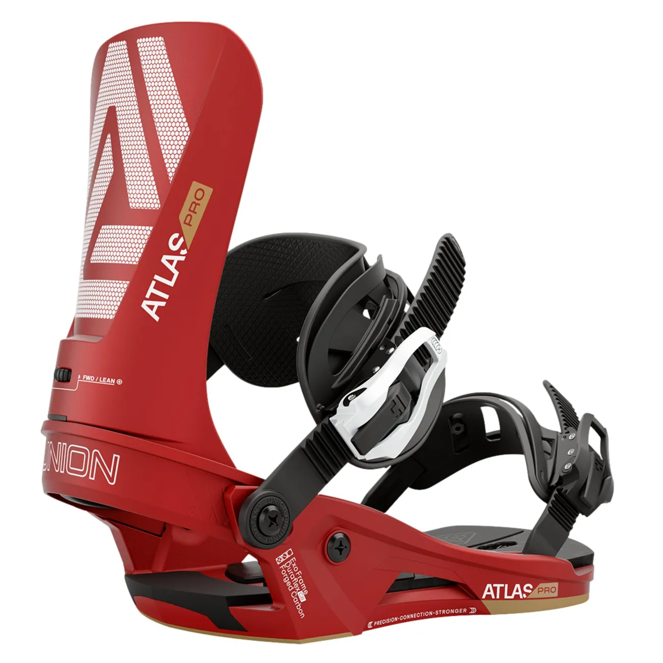 UNION ATLAS PRO BINDING RED METALLIC