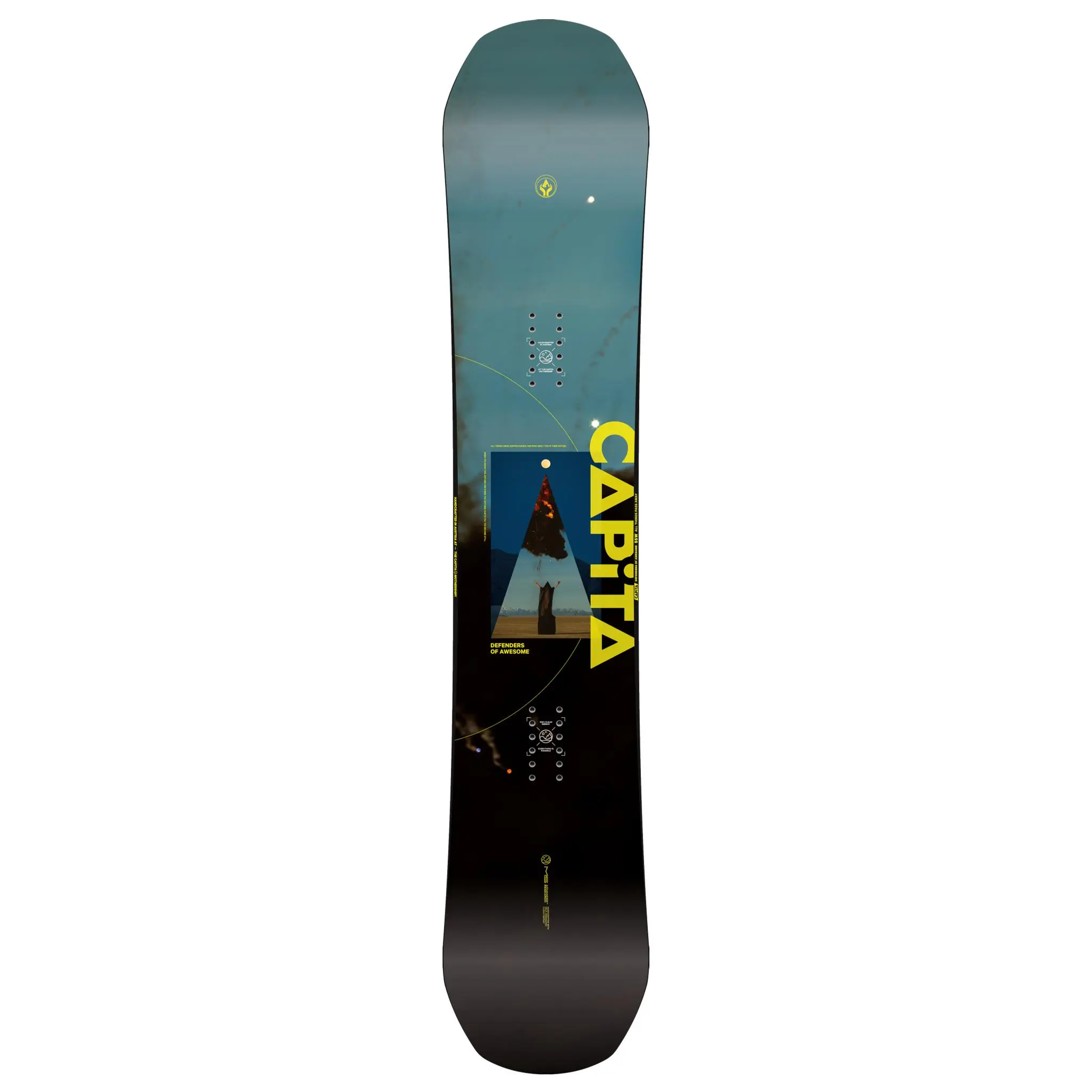 CAPITA DOA WIDE 155 SNOWBOARD DEFENDER OF AWESOME