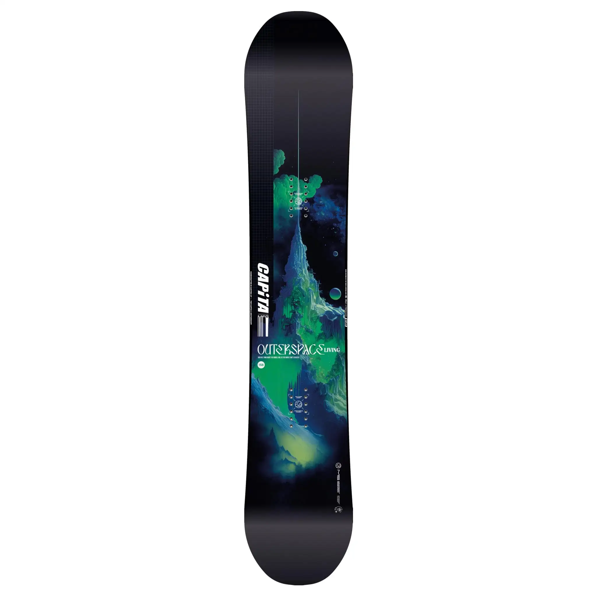 OUTERSPACE LIVING CAPITA 158 SNOWBOARD