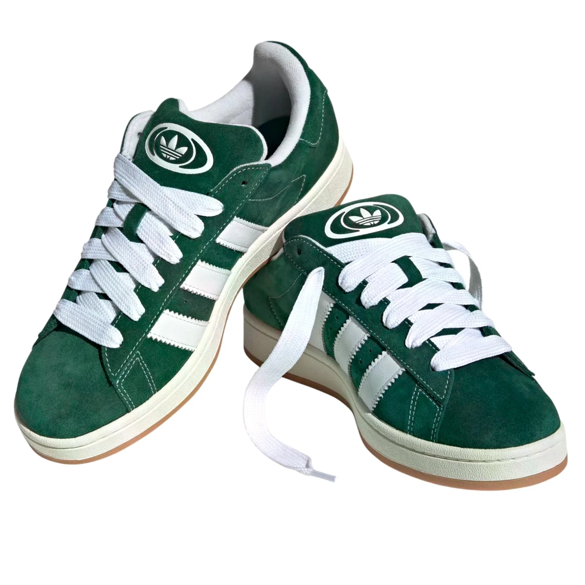 Adidas tennis shoes green and white hotsell