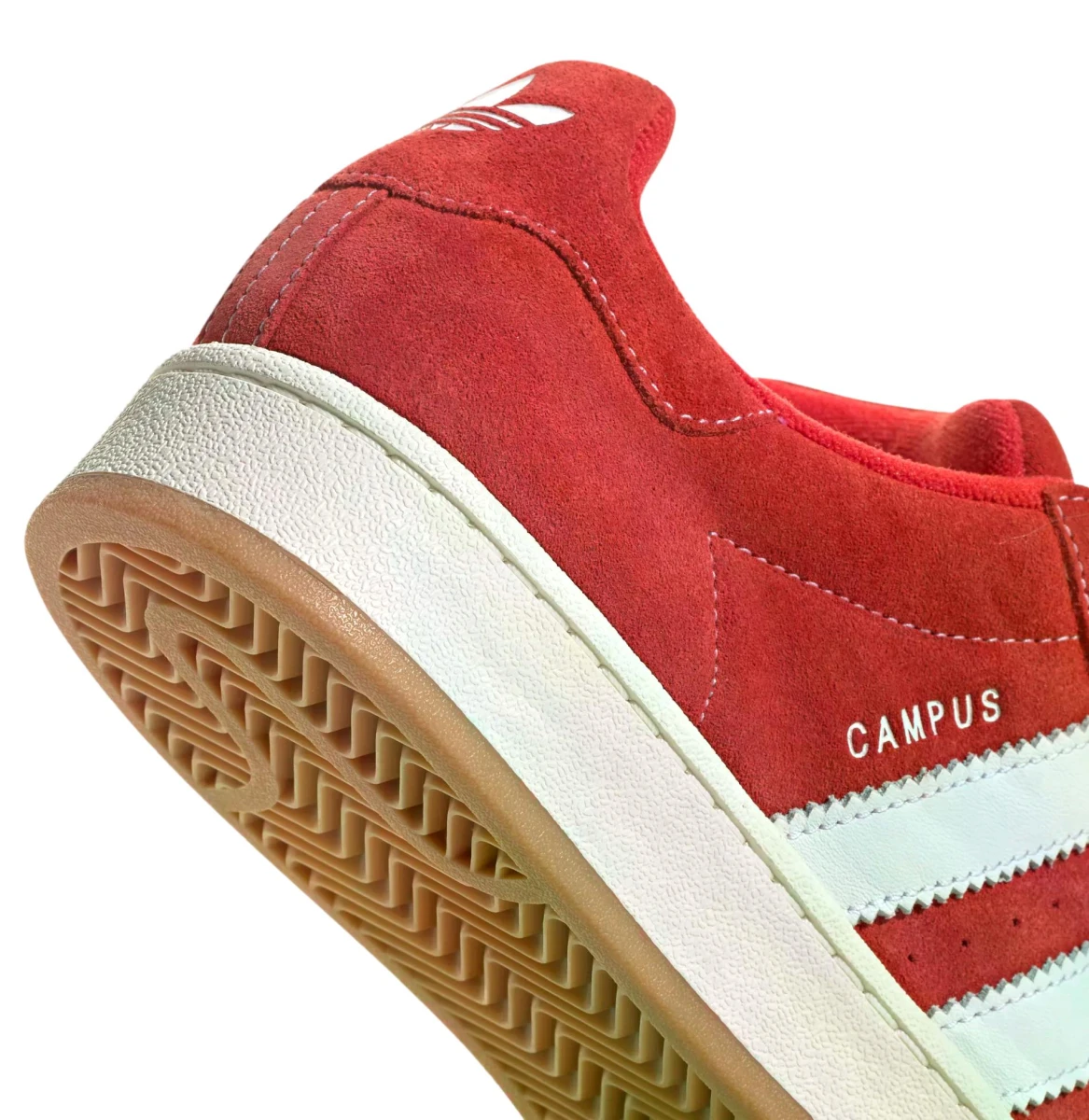 Adidas campus bianche e rosse best sale