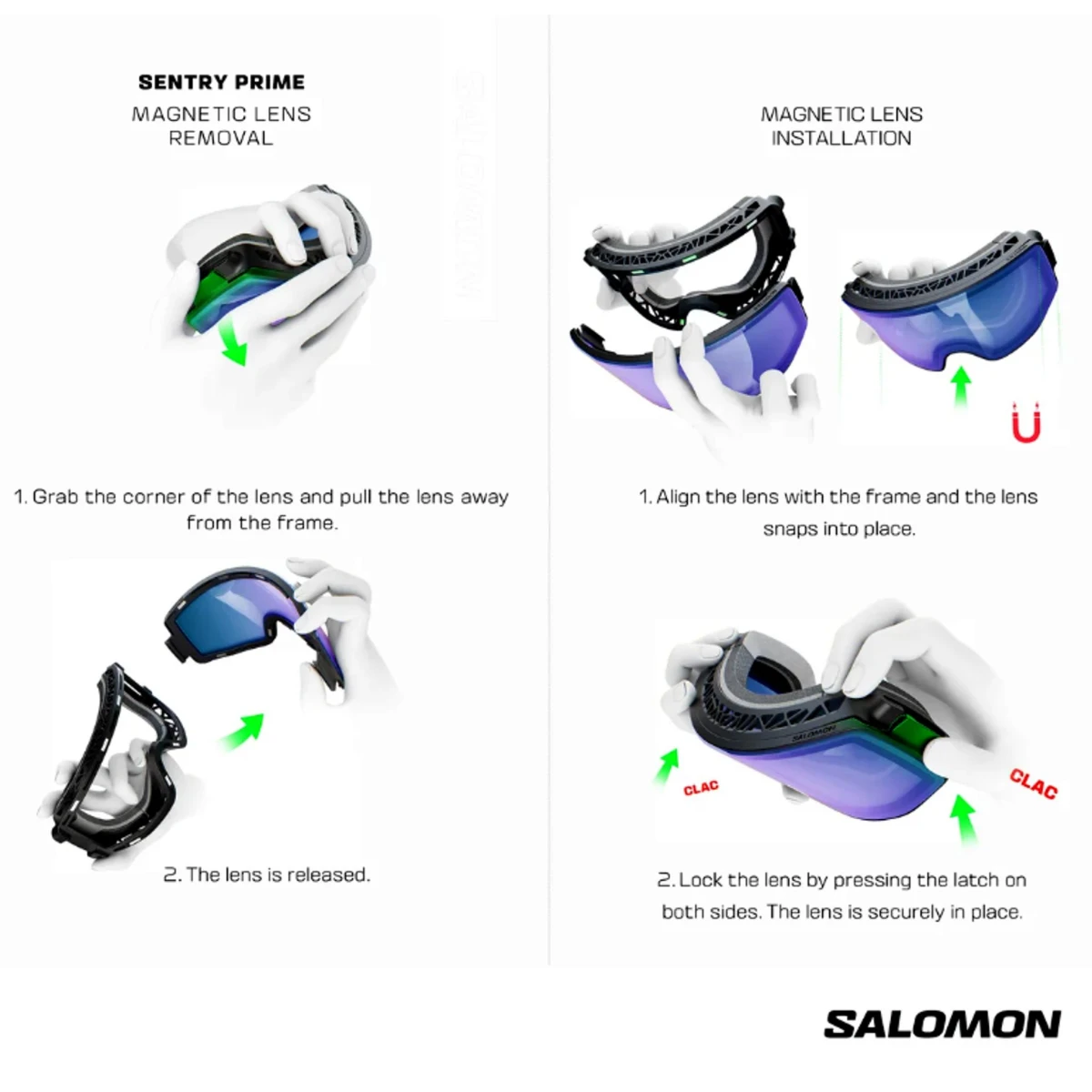 SENTRY PRIME SALOMON SIGMA OLIVE GOGGLE