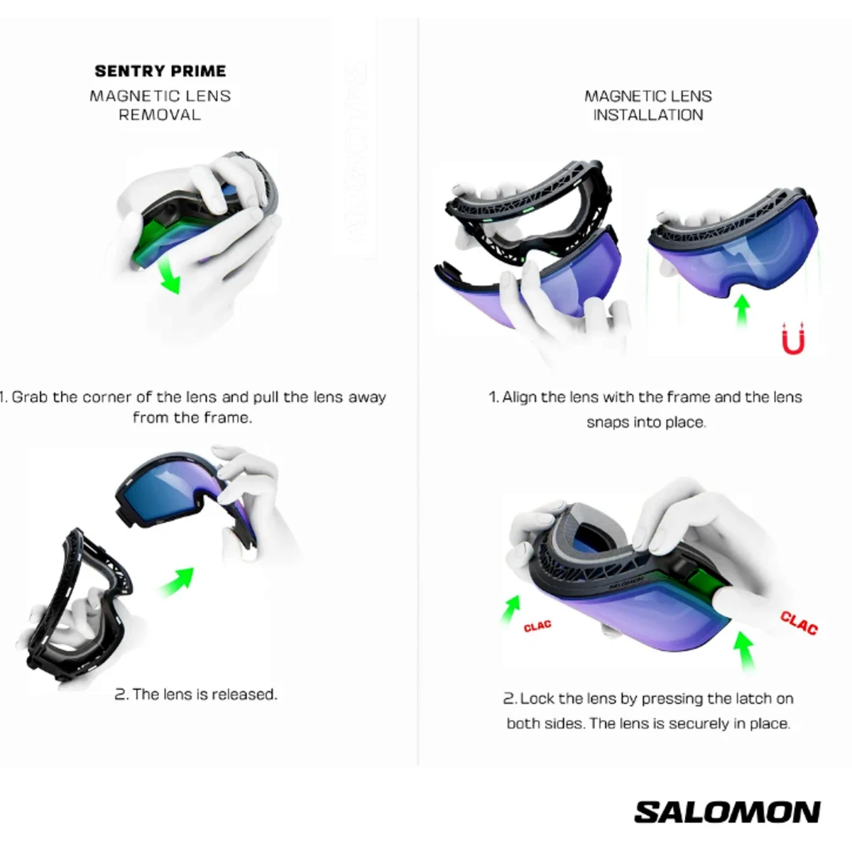 SENTRY PRIME SALOMON ATLANTIC SIGMA GOGGLE