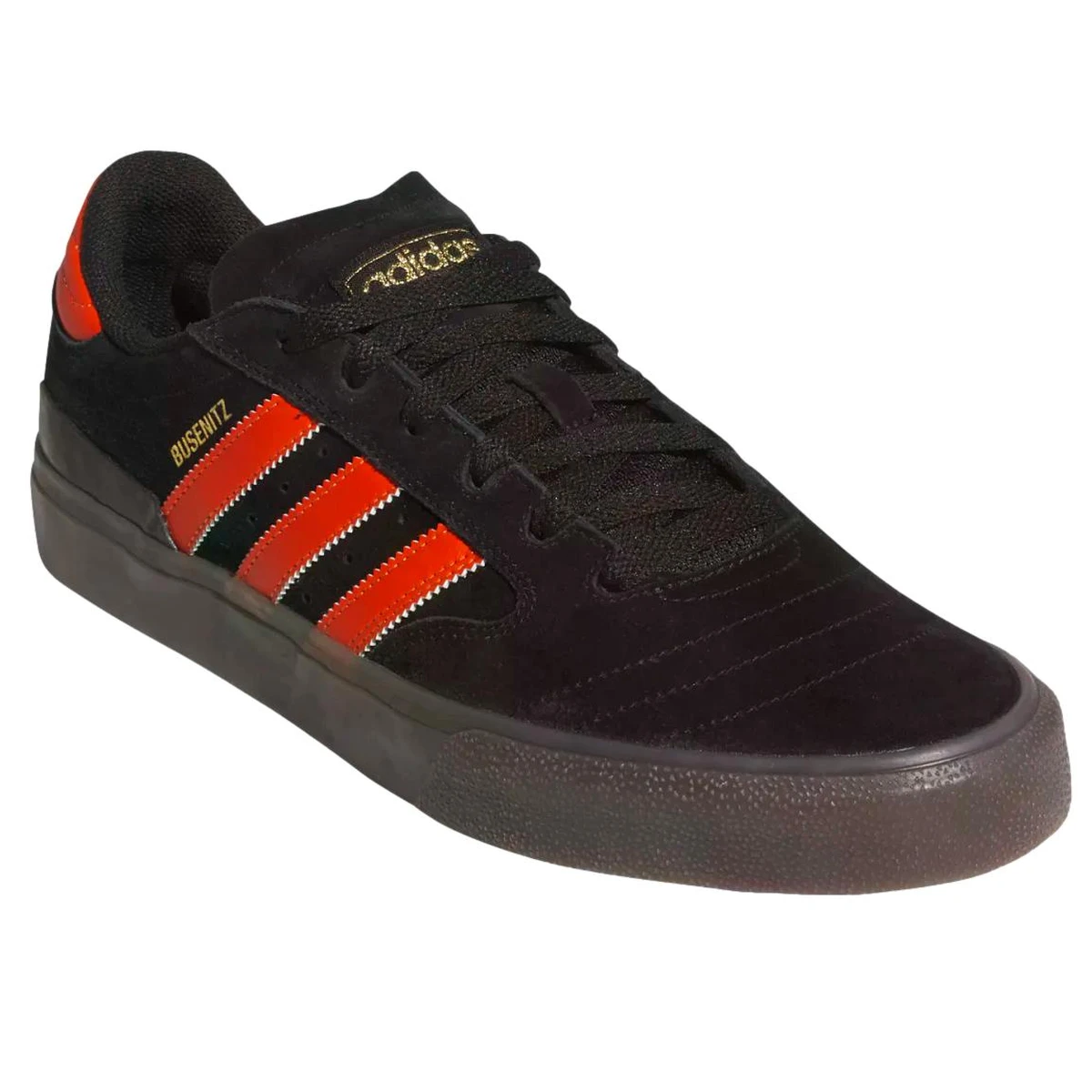 Adidas Busenitz vulc II shoes black orange gum