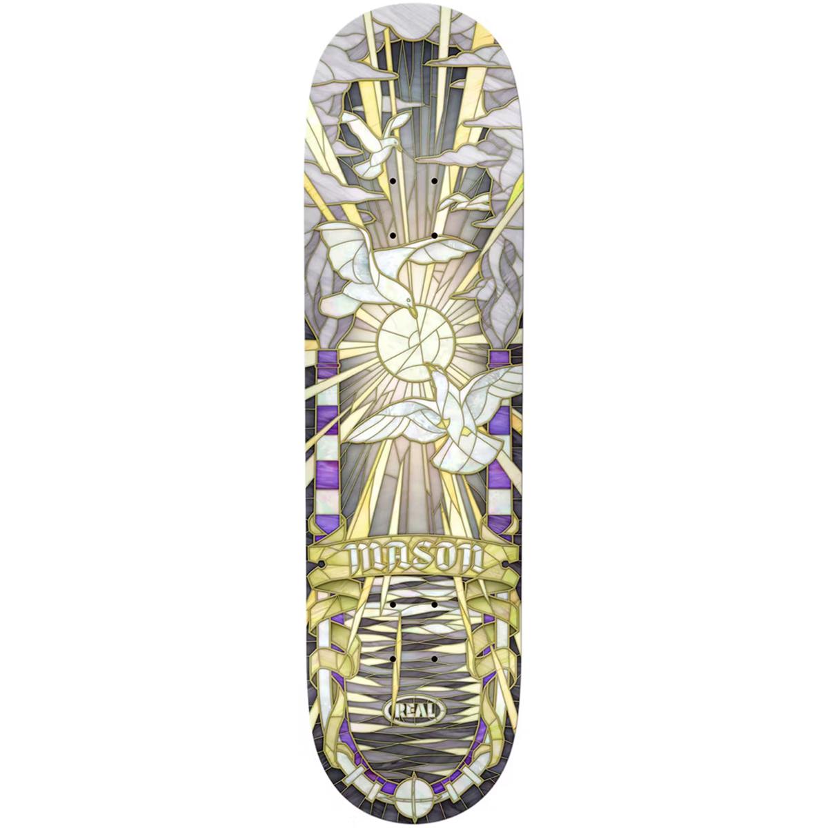 REAL SKATEBOARD DECK MASON SILVA CATHEDRAL 8.5