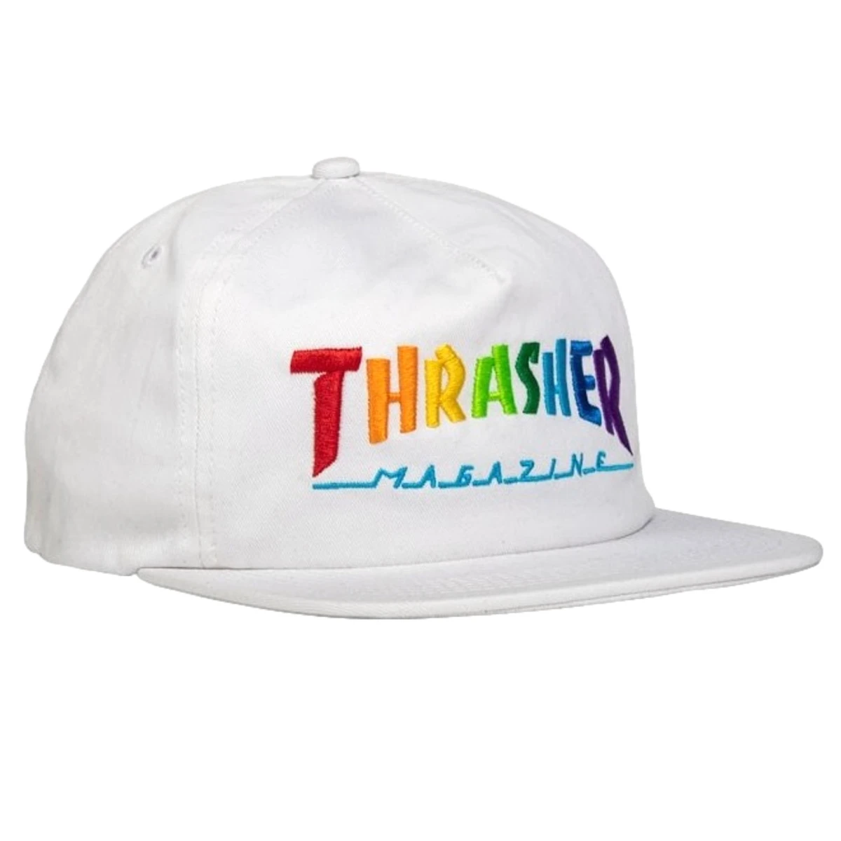 thrasher snapback rainbow mag