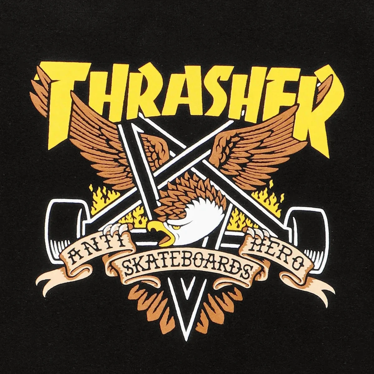 Thrasher x anti hero t-shirt black eaglegram Thrasher x anti hero t-shirt black eaglegram. Ideal für alle Situationen, stilvoll und anspruchsvoll. Thrasher ist das historische Skateboard-Magazin aus San Francisco.