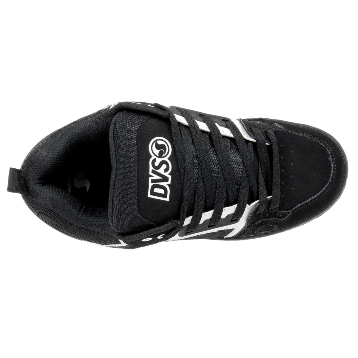 DVS COMANCHE SHOES BLACK WHITE