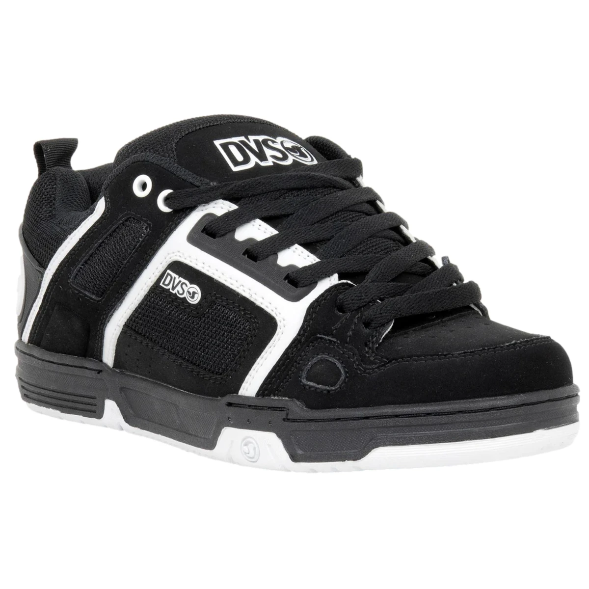 DVS COMANCHE SHOES BLACK WHITE