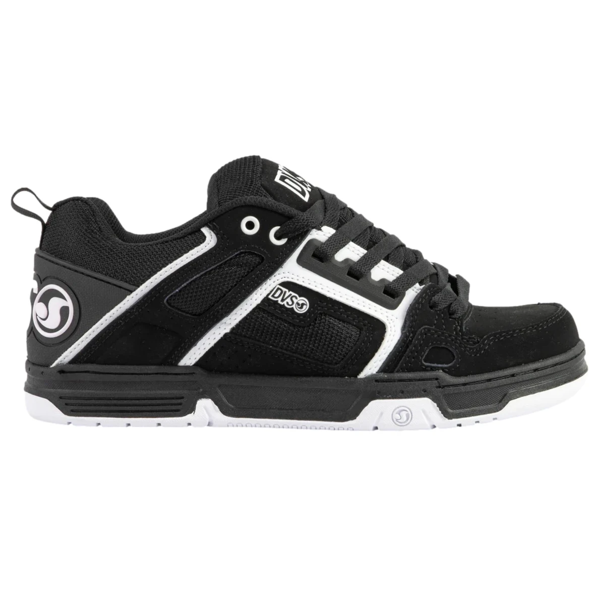 DVS COMANCHE SHOES BLACK WHITE