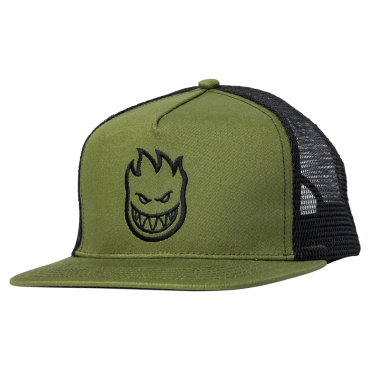 snapback trucker spitfire bighead black olive