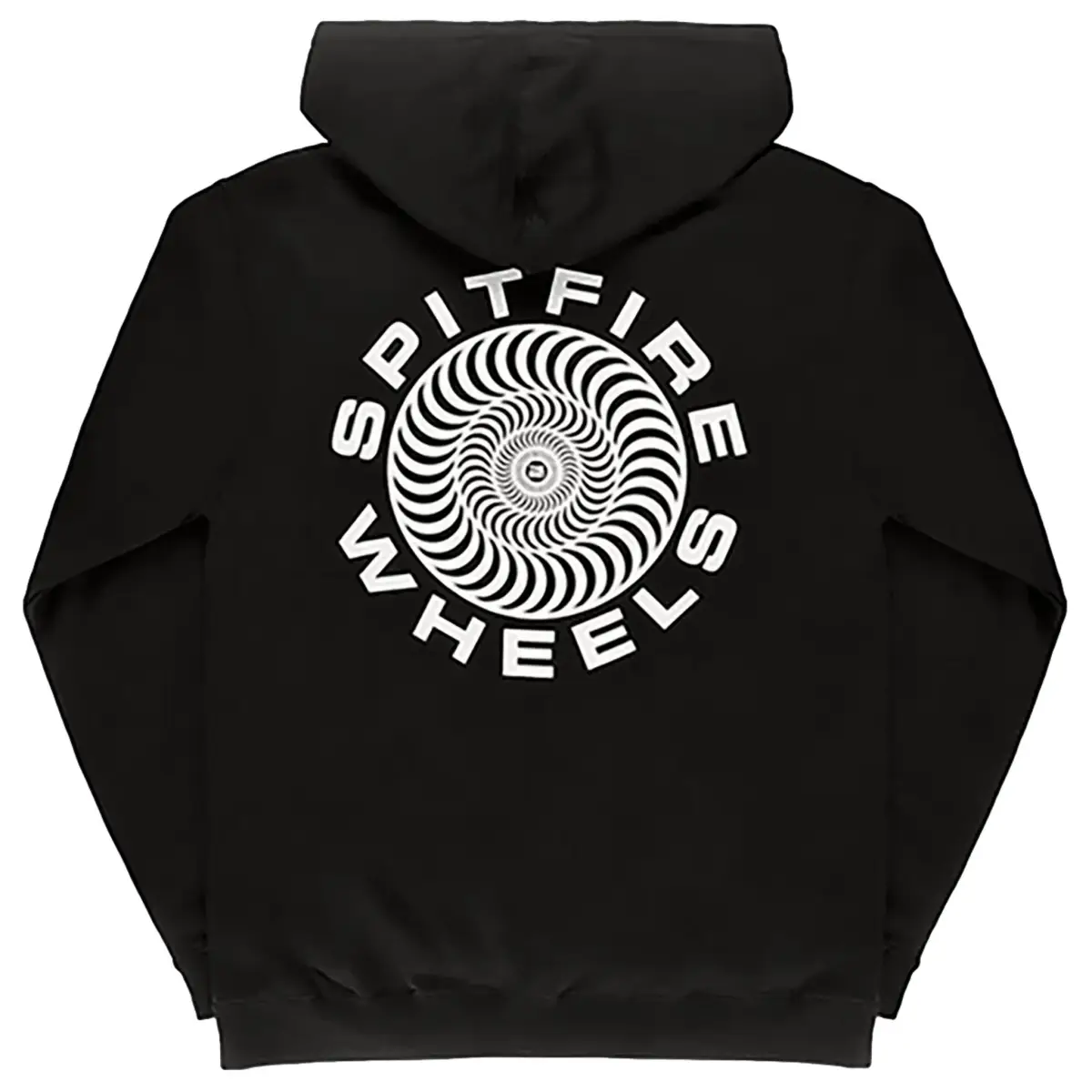 spitfire hoodie classic 87 swirl black/white